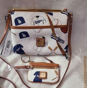 Dooney & Bourke MLB Dodgers Crossbody and coinpurs